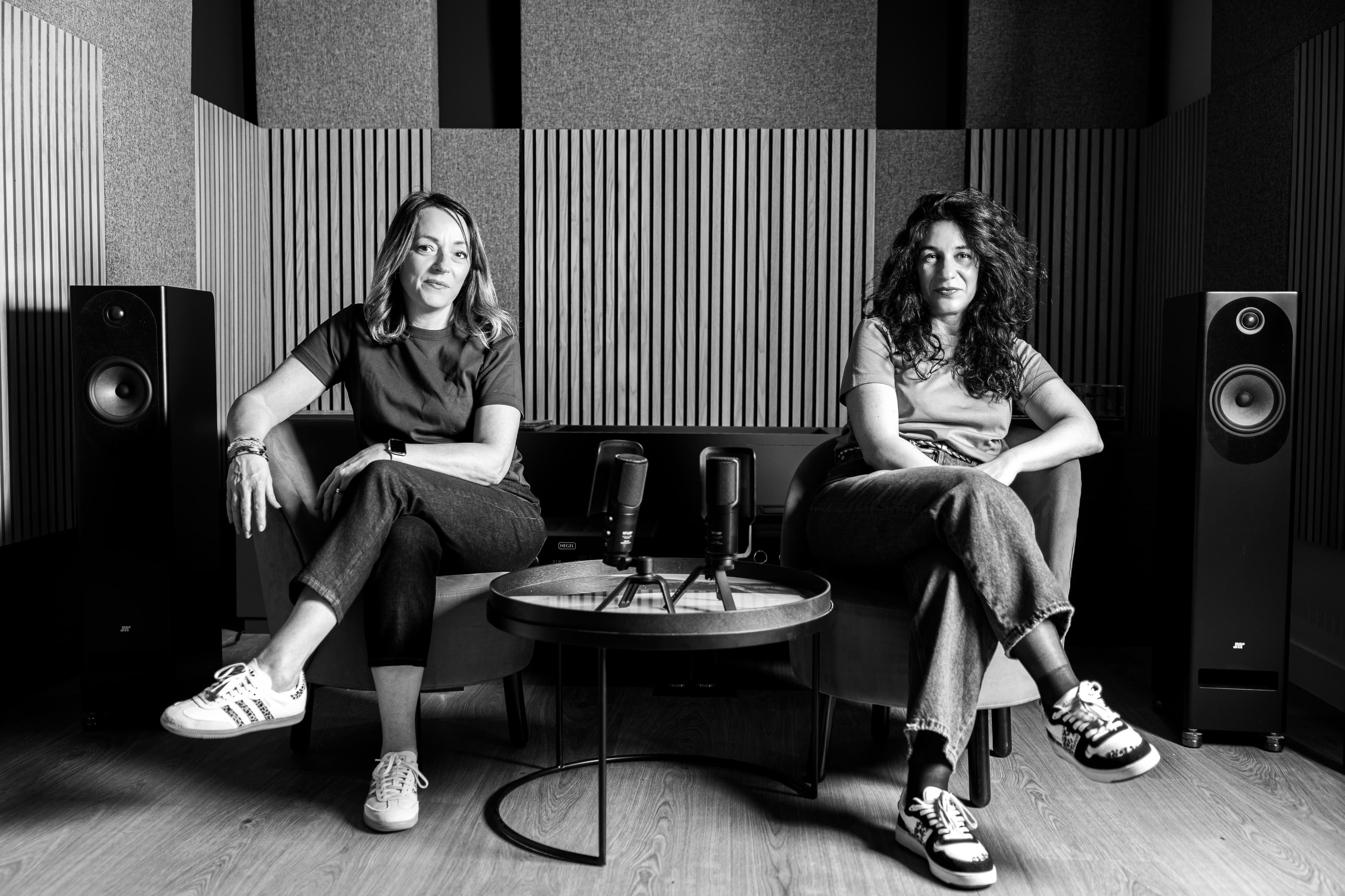 Estelle Zakarian et Sandy Melamed